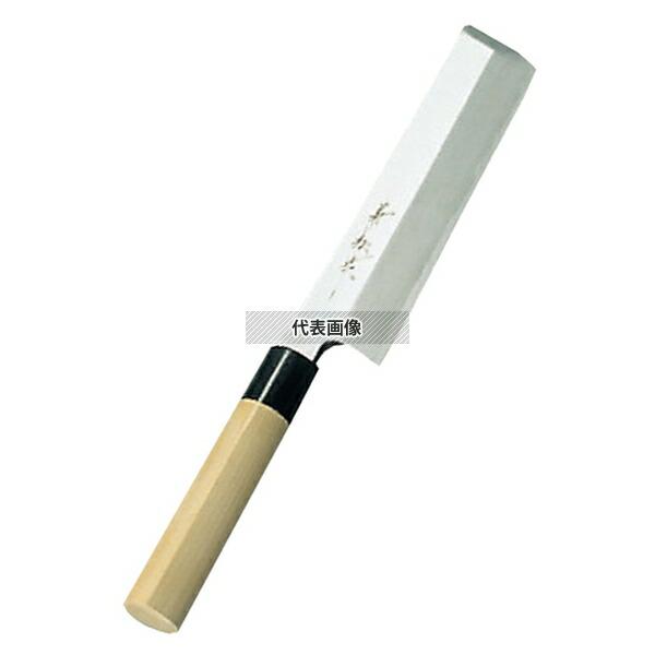 兼松作 日本鋼 薄刃庖丁 19.5cm 薄刃  包丁 No.0571000
