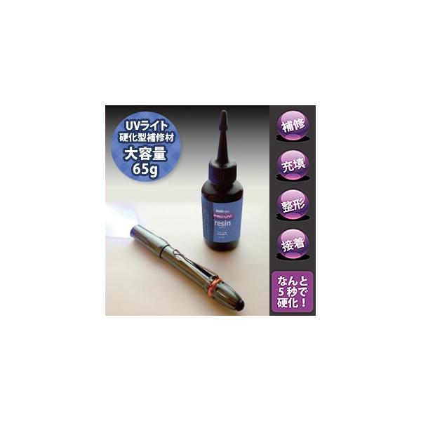 アイガーツール プロ用UV硬化剤セット ER-200■商品番号・規格：ER-200UVライト(紫外線)で固まる液体プラスチックの接着剤＆補修材