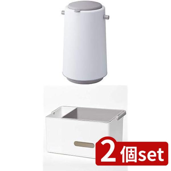 [関連word]  LBD-15ダイパーポット密閉おむつペール ホワイト 2個セット | ゴミ箱 おしゃれ ふた付き 臭わない オムツ ダイパーポット 密閉おむつペール ペット 生ごみ ライクイット ホワイト オムツペール ダストボックス ...