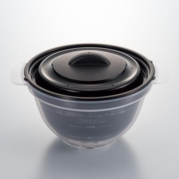 [関連word] ごはん 炊き立て ポリプロピレン 一人暮らし 手軽 コンパクト 便利 時短 キッチン 料理 器具 食品 調理家電 ご飯炊き 電子レンジ調理器 加熱構造