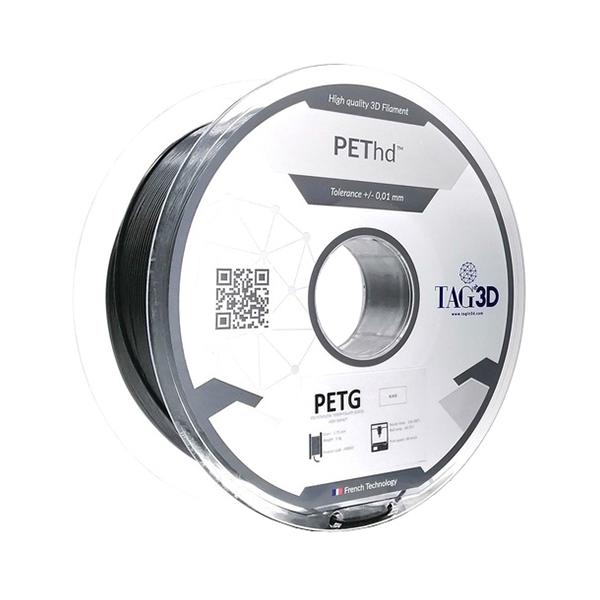 TAGin3D 3Dプリンター用フィラメント HD PETフィラメント PET HD-1.75BK ブラック ( 1個 )