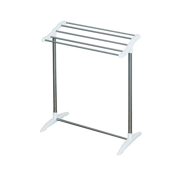 他サイト： ◆平安伸銅 ステンレスフェイスタオルハンガー 耐荷重1kgx5 幅46cm STH-10の商品画像