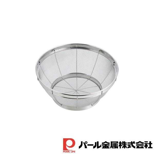 他サイト： パール金属 アットアクア ステンレス製キッチンザル16cmの商品画像