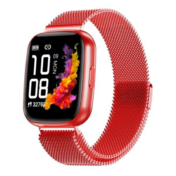廃番：スマートR(SMART R) スマートウォッチ Y-39 レッド