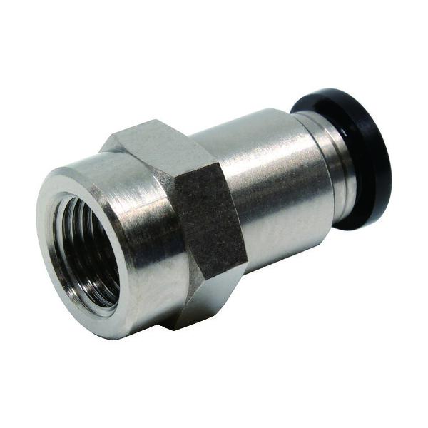 ■PISCO ワンタッチ継手 チューブフィッティング メスストレート PCF601(2909448)