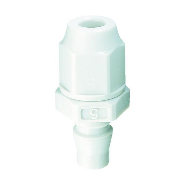 ■JOPLAX 樹脂プラグ 適合ホース内径×外径5×8 ホース取付用 JN5W(3753824)