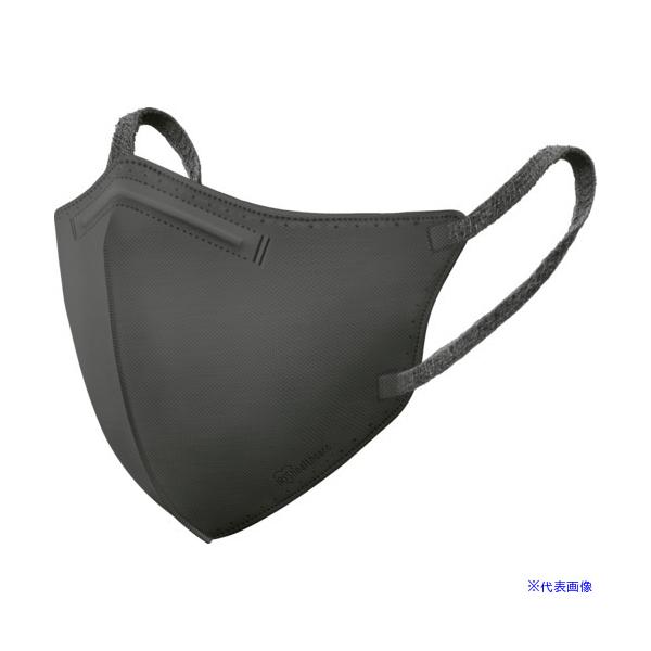 他サイト： ■IRIS 296920 DAILY FIT MASK 立体 ふつうワイドサイズ 5枚入 スモーキーブラウン RKF5MXT(5232771)の商品画像