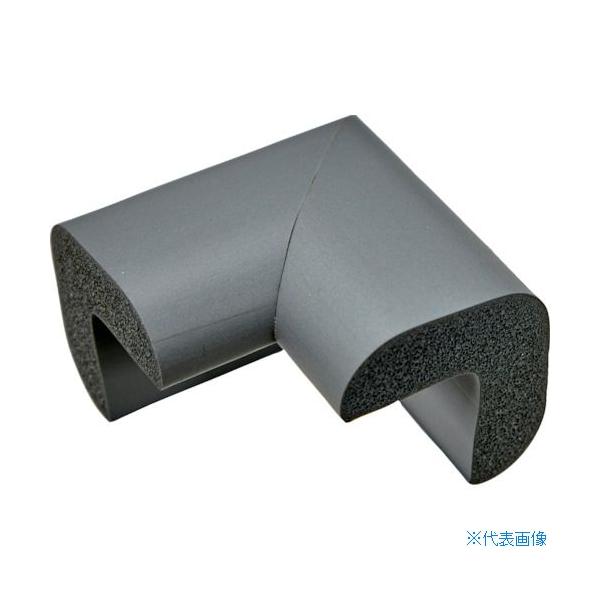 ■TRUSCO 安心クッション コーナー用 油面接着 小 1個入 ライトグレー TAC29YS(7647310)