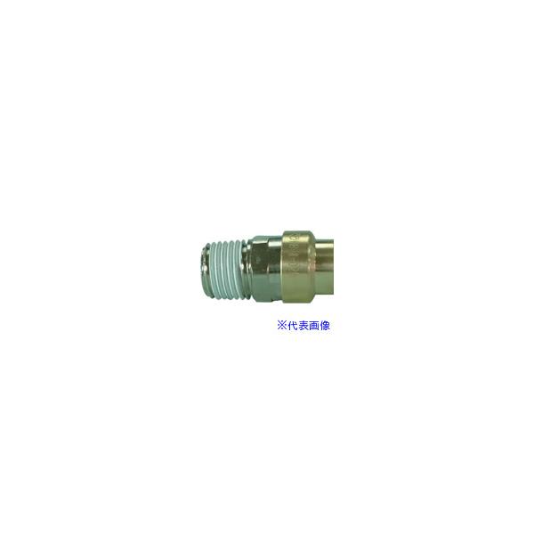 ■チヨダ ファイブHタイプメイルコネクタ6mm・R1/8 HB601M(8082890)
