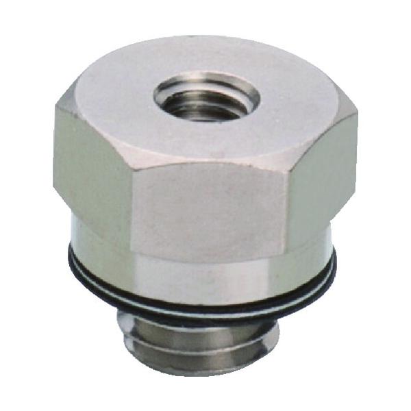 ■PISCO チューブフィッティングミニ 延長継手ブッシュ M5×0.8・M3×0.5 PFM5M3M(8095381)
