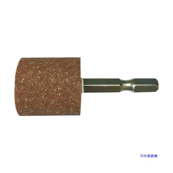 他サイト： ■RELIEF 六角軸 軸付砥石 金属用(WA) 円筒型 φ25×25mm 27801(8592475)の商品画像