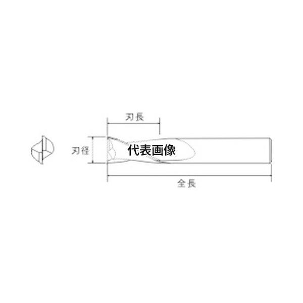 東洋アソシエイツ(TOYOAS) ミスターマイスター 小型工作機械用エンドミル (32130) エンドミル 13.0mm(2枚刃)