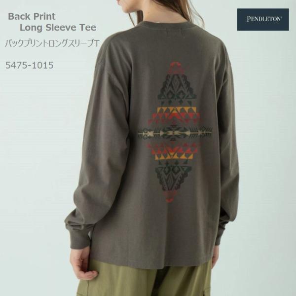 30％OFF　PENDLETON ペンドルトン 5475-1015 バックプリント ロングスリーブT Back Print Long Sleeve Tee (ユニセックス) 長袖 クルーネック tシャツ ロンt