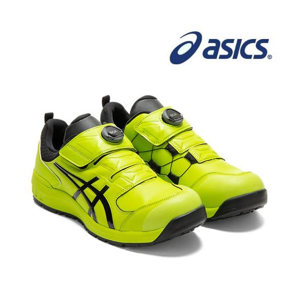 ウィンジョブ アシックス 安全靴 CP307 Boa 1273A028.300 ネオンライム