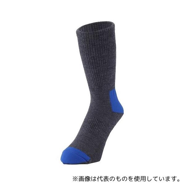他サイト： ミドリ安全 TFS-01-GYBL 安全靴用靴下 強フィットソックス グレイ/ブルーの商品画像