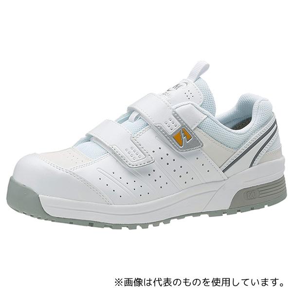 他サイト： ミドリ安全 MPN-305S-W-22.5 JSAA A種認定 先芯入り静電スニーカー MPN-305静電 ホワイト 22.5cmの商品画像