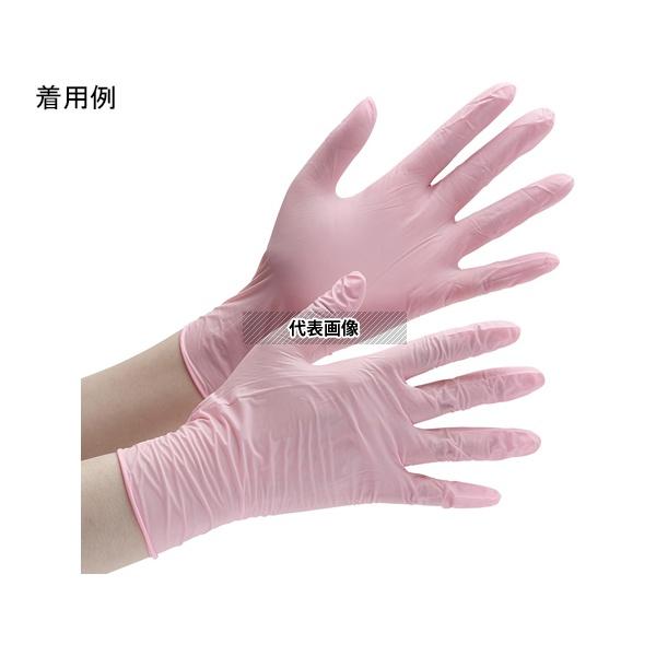 他サイト： ミドリ安全 VERTE-727-M ニトリル手袋 加硫促進剤不使用 ベルテ727 M 粉無(100枚入)の商品画像