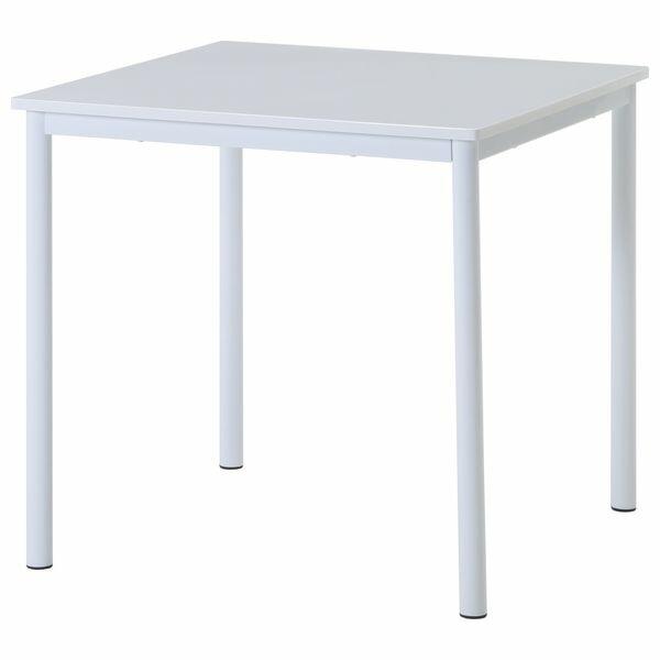 不二貿易 84132 ダイニングテーブル シュクル W75 ホワイト 白 食卓テーブル 机 リビングテーブル 2人用 シンプル