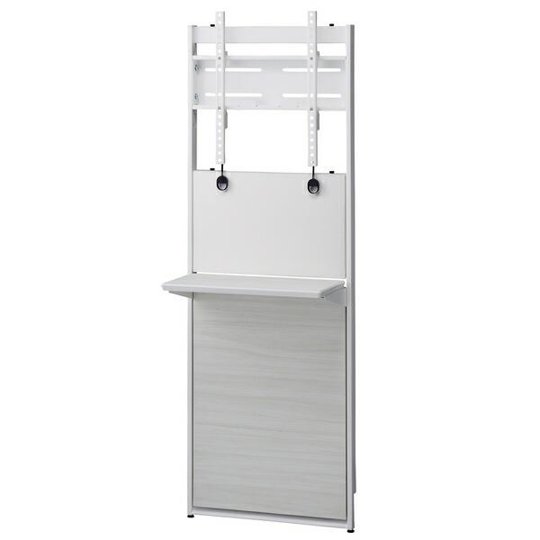 ハヤミ工産 TIMEZ 壁面スタンド ~65V型対応［ホワイト］ EW-74W ハヤミ工産(TIMEZ) EW-74W ホワイト 【〜65V型対応】 WALL 壁掛みたい