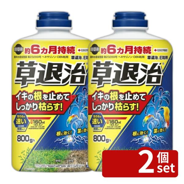 他サイト： 【2個セット】KINCHO園芸 草退治E粒剤 800g [4975292604594]の商品画像