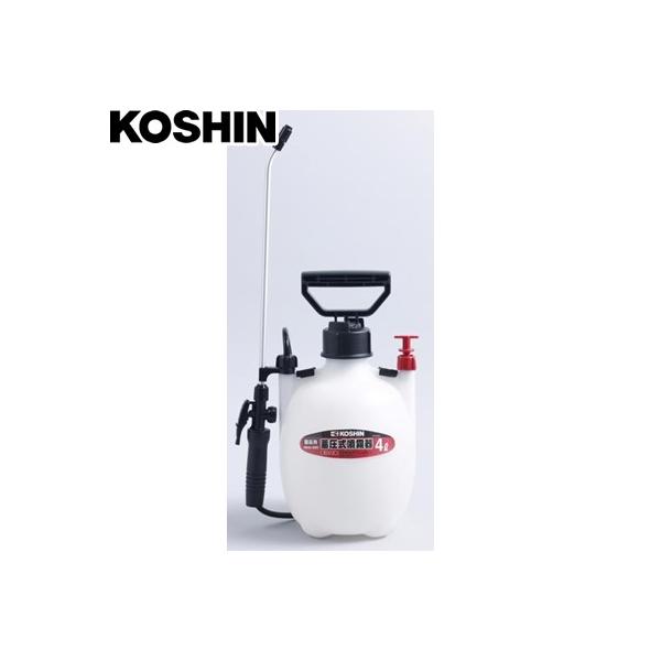 工進(KOSHIN)  蓄圧式噴霧器 ミスターオート 4L 一段一頭口 HS-401Ｅ