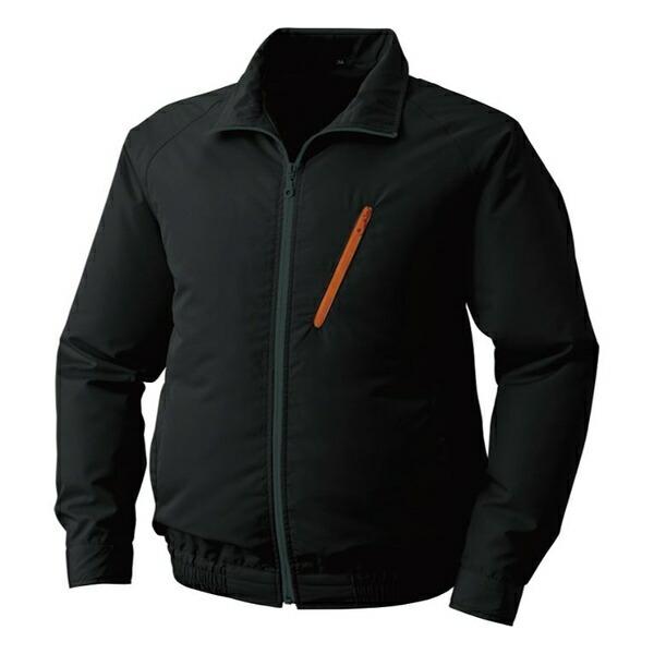空調服(R) 長袖ブルゾン KU90510 ブラック LL +空調服(R) スターターキット(SK00012K50：グレー)
