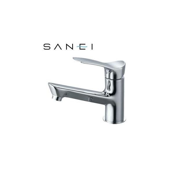 SANEI シングルワンホール洗面混合栓 K4712NJV-13 (水栓金具