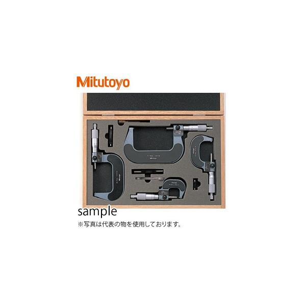 ~cg(Mitutoyo) M820-100ST(193-916) JEgO}CN[^ 25mmƂ4Zbg ͈́F0`100mm