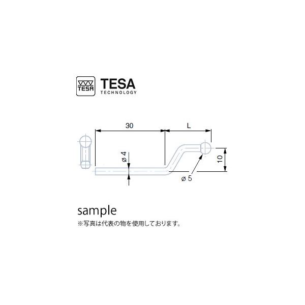 TESA(eT) No.00760096 \qz_[ M1.4/2.5^bvEt HOLDER FOR PROBE M1.4 AND M2.5