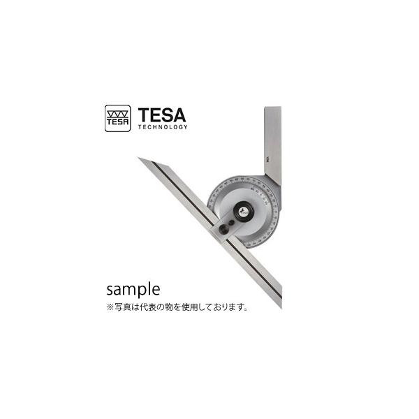 TESA(eT) No.076115567 G^436 o[jtvgN^[ XP[300mm ANGLE PROTRACTOR 436-2