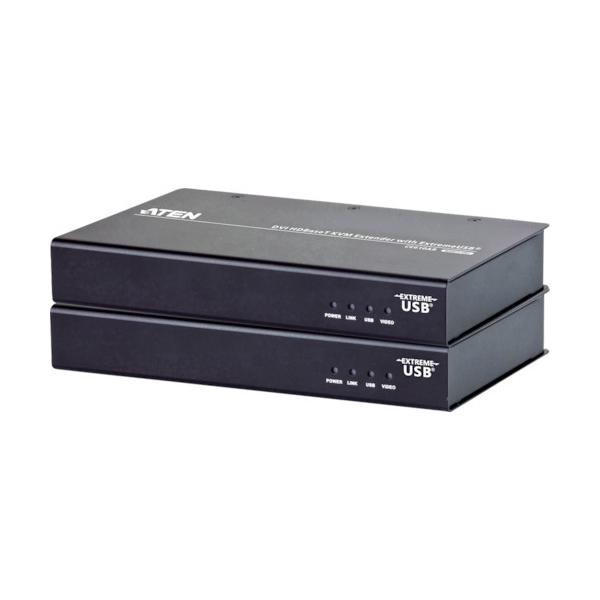 ��ATEN KVM�G�N�X�e���_�[ USB/DVI�Ή�(1�C920×1�C200��100m)(HDBaseT class A�AExtremeUSB�Ή�) CE610A(1152401)