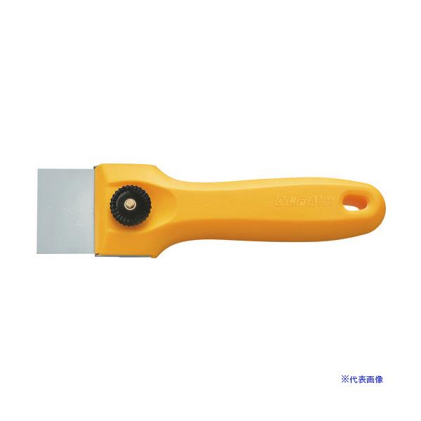 他サイト： ■OLFA スクレーパー T−45 全長179mm×刃幅45mm 202B(3428184)の商品画像