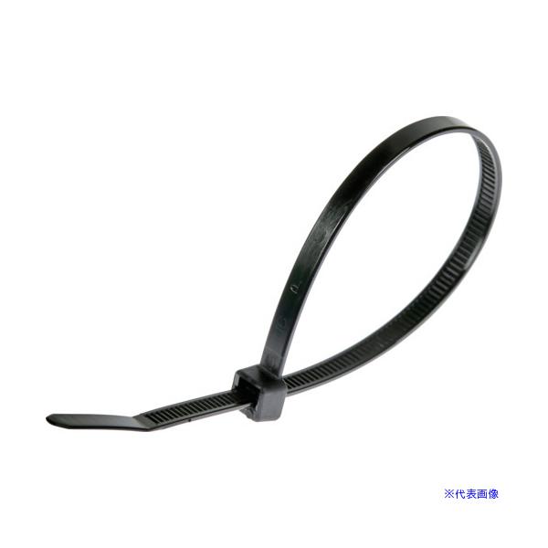 他サイト： ■TRUSCO ナイロン結束バンド耐候性タイプ幅4.8mm長さ368mm 100本 TRJ350SB(3606783)の商品画像
