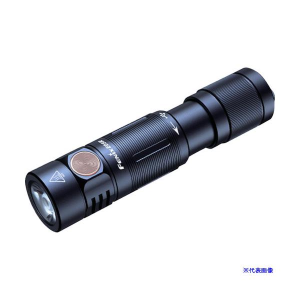 □FENIX 充電式LEDライト E05RBLACK E05RBLACK(3940345) : ファースト