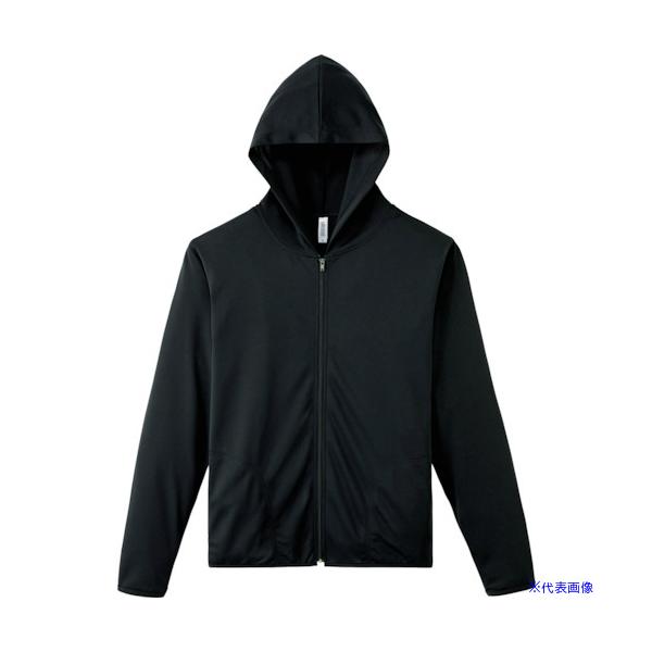 他サイト： ■glimmer ドライジップパーカーー00338−AMZ−ブラック−L 00338AMZBLKL(4669039)の商品画像