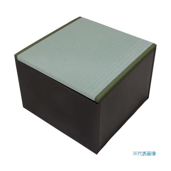 ■大島屋 畳収納ボックス ブラック ハイタイプ PP 32372(4680139)[法人限定][直送元]