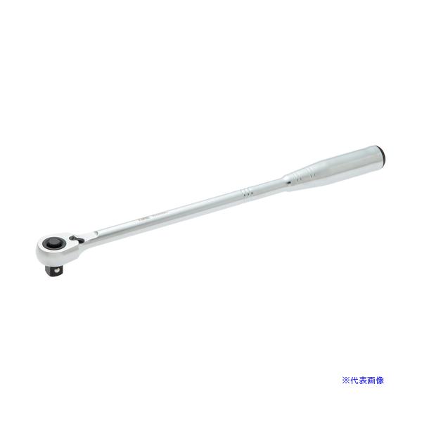 他サイト： ■TONE ロングラチェットハンドル(中空・ホールドタイプ) 歯数72枚 差込角12.7mm 全長375mm RH4HWL(8188763)の商品画像