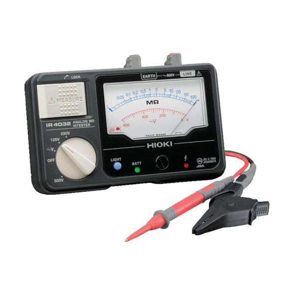 HIOKI 日置電機 日置電機 日置電機 HIOKI アナログ絶縁抵抗計 IR4031-10 3レンジ(50V
