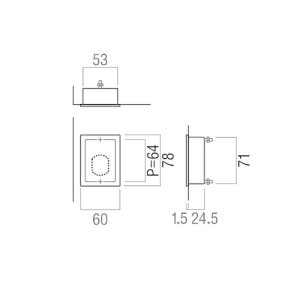 Union ユニオン Uls 01 010 掘込タイプ 堀込ハンドル 78 60mm 1個 建築用ドアハンドル ネオイズム 片面付 Buyee Buyee 日本の通販商品 オークションの代理入札 代理購入