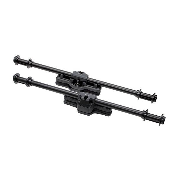 U-A20 マルチサイドバー アシストグリップ左右一対だけで車内用バーを前後２本掛けができる グラつきにくい ガッチリ 安定 VISOA YAC
