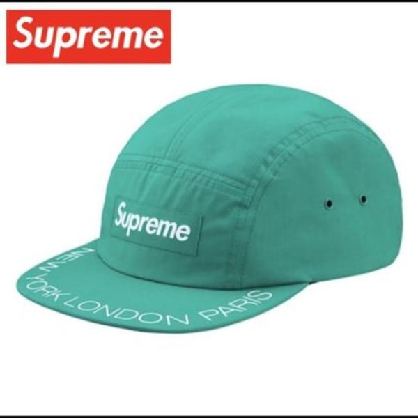 supreme visor print camp cap