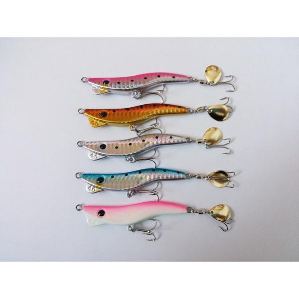 スピンテール ジグ スピナー メタルジグ 40g 5色 セット ブレード シーバス 青物 根魚 フラットフィッシュ 万能 ジギング Buyee Buyee Japanese Proxy Service Buy From Japan Bot Online