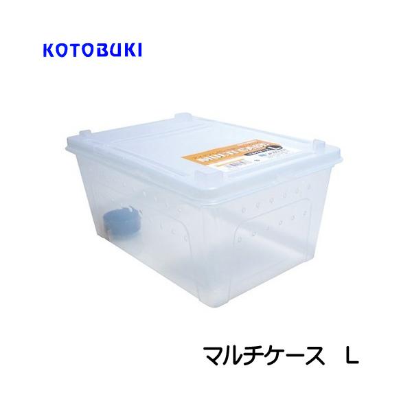 『特長』アイデアしだいで使い方色々!小型爬虫類、小型小動物、昆虫の飼育に最適です。フタを取り外すことなくメンテナンスやエサやりが可能になる大小のフタが開閉します。マルチケースは積み重ねることが可能です。ケース側面に通気穴を確保します。便利な...
