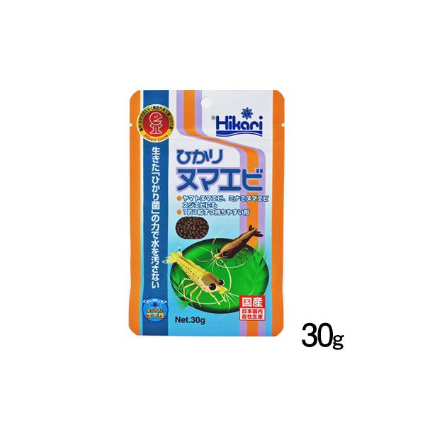 他サイト： (アクアリウム 用品)キョーリン　ひかりヌマエビ　30g　餌/えさ/エサ/観賞魚/餌やりの商品画像