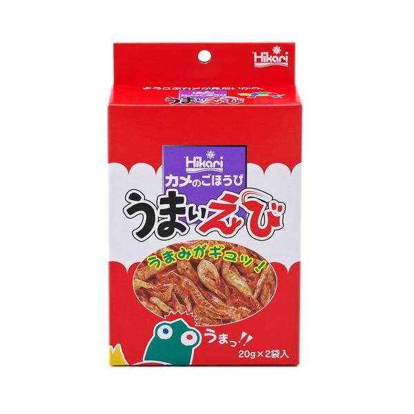 他サイト： パケパフ350円キョーリン　カメのごほうび うまいえび　20g×2袋入りの商品画像