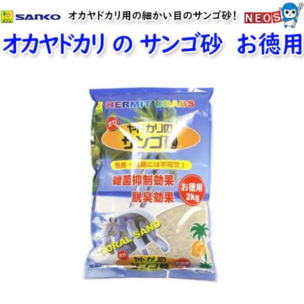 オカヤドカリ用の細かい目のサンゴ砂