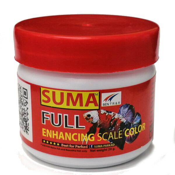 本場タイ発 SUMA ベタ専用飼料 FULL ENHANCING SCALE COLOR RED 20ｇ スーマ  :suma0818-1:熱帯魚通販のネオス - 通販 - 