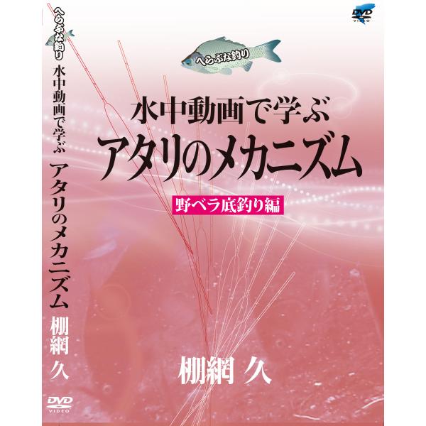 棚網久 水中動画で学ぶアタリのメカニズム 野ベラ底釣り編