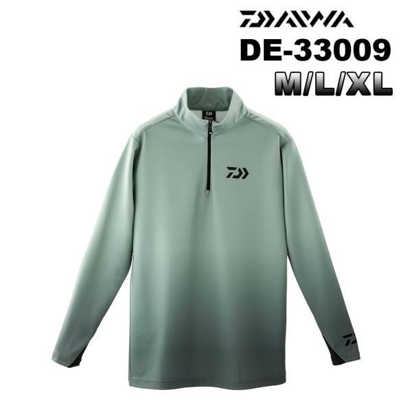 Daiwa ブレスマジック　スモックトップ DAIWA（ダイワ） DE-33009 ブレスマジックハーフジップシャツ グレー