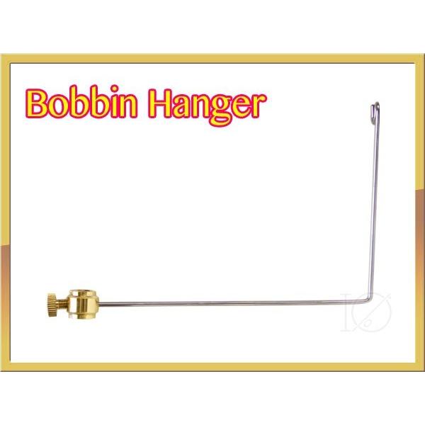 ボビンハンガー Bobbin Hanger バイスにボビンホルダーを一時的に吊り
